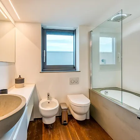 아파트 Skylife Tiber Luxury Penthouse 로마