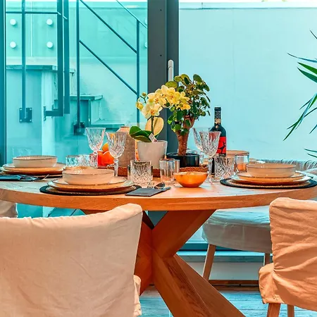 דירה Skylife Tiber Luxury Penthouse רומא